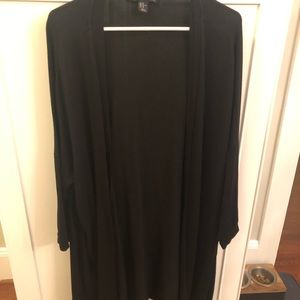 Forever 21 Sweaters - 3/4 sleeve long cardigan with pockets Forever 21 Sweaters - 3/4 sleeve long cardigan with pockets